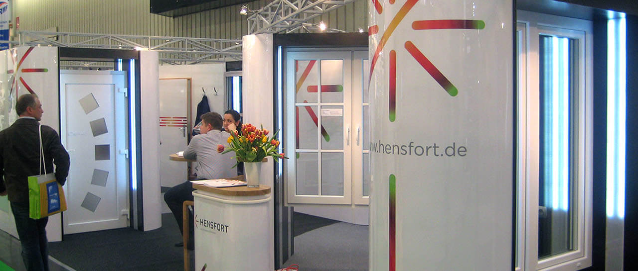 HENSFORT brand premiere at Frontale Fensterbau.